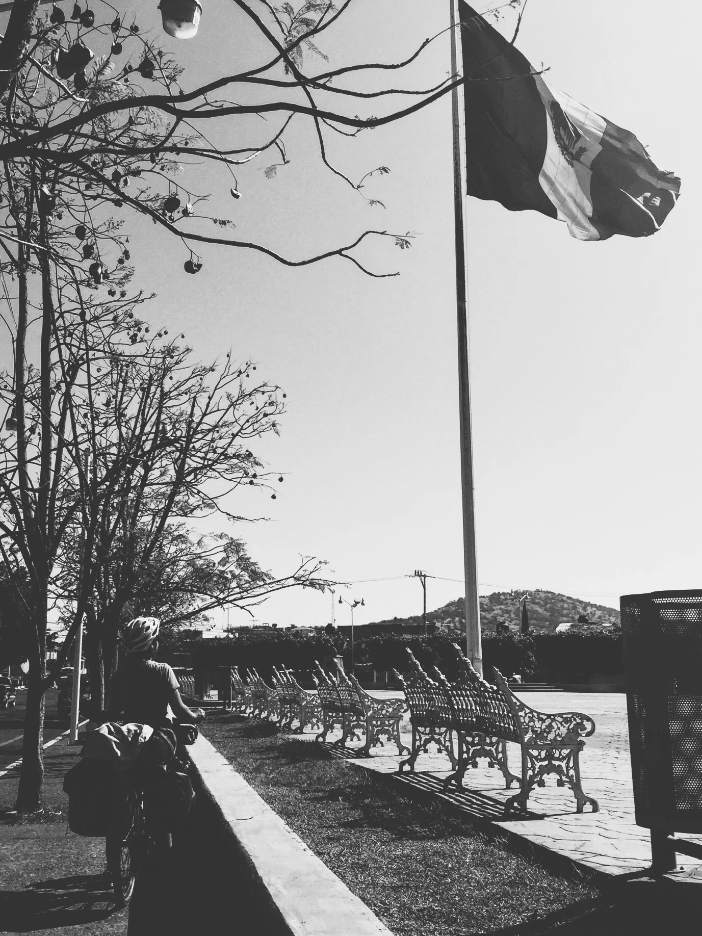 La bandera in San Pedro Cahro