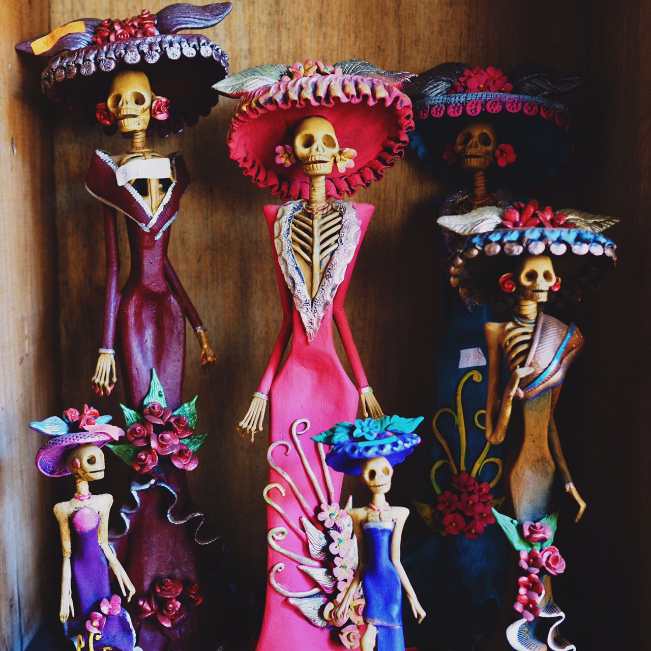 Painted clay crafts