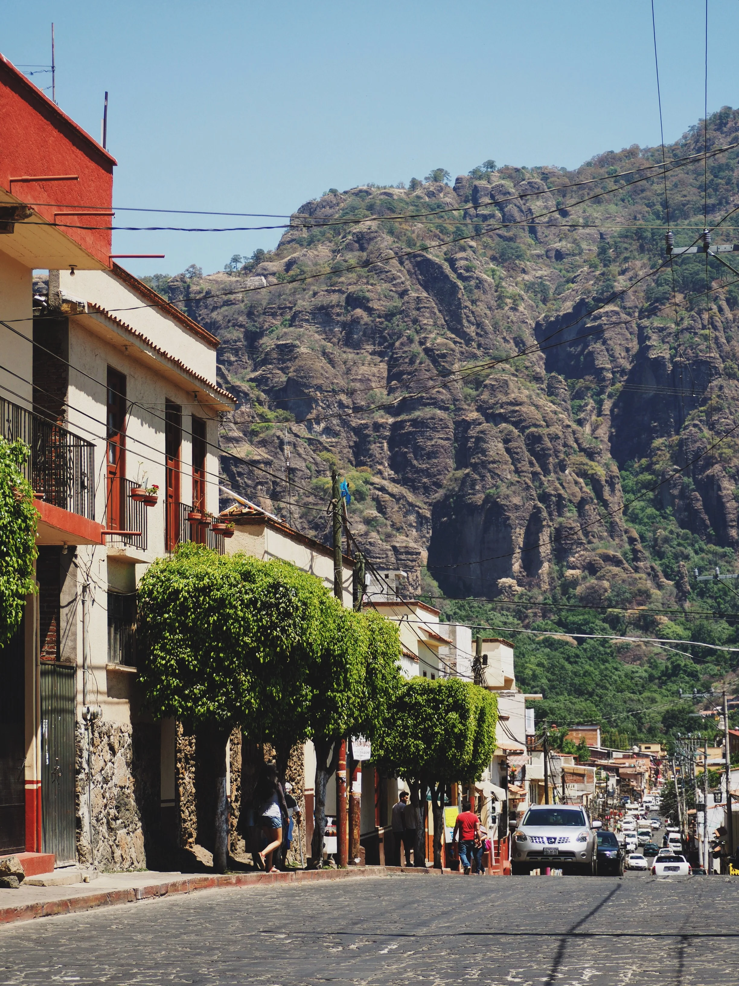 Gorgeous cliffs in Tepoztlan