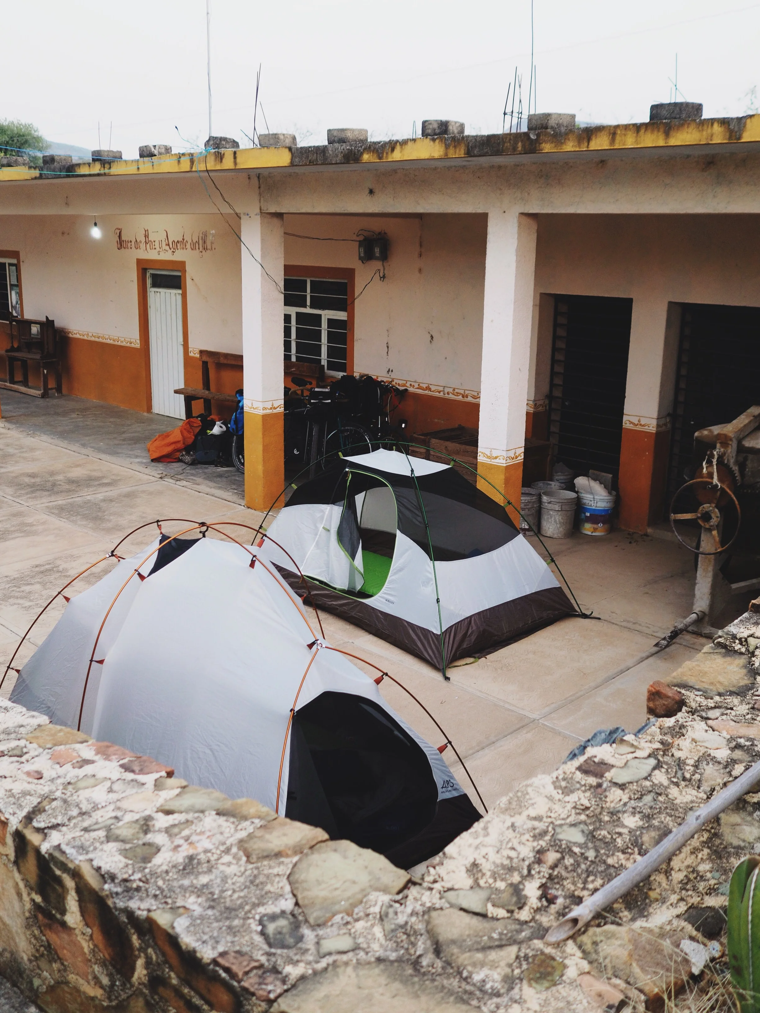 Camping in Santa Cruz Nuevo at the municipality