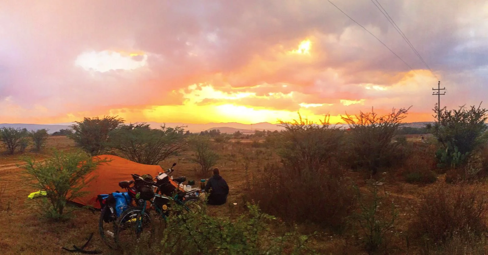 Incredible wild camping in the mountains of Northern Oaxaca