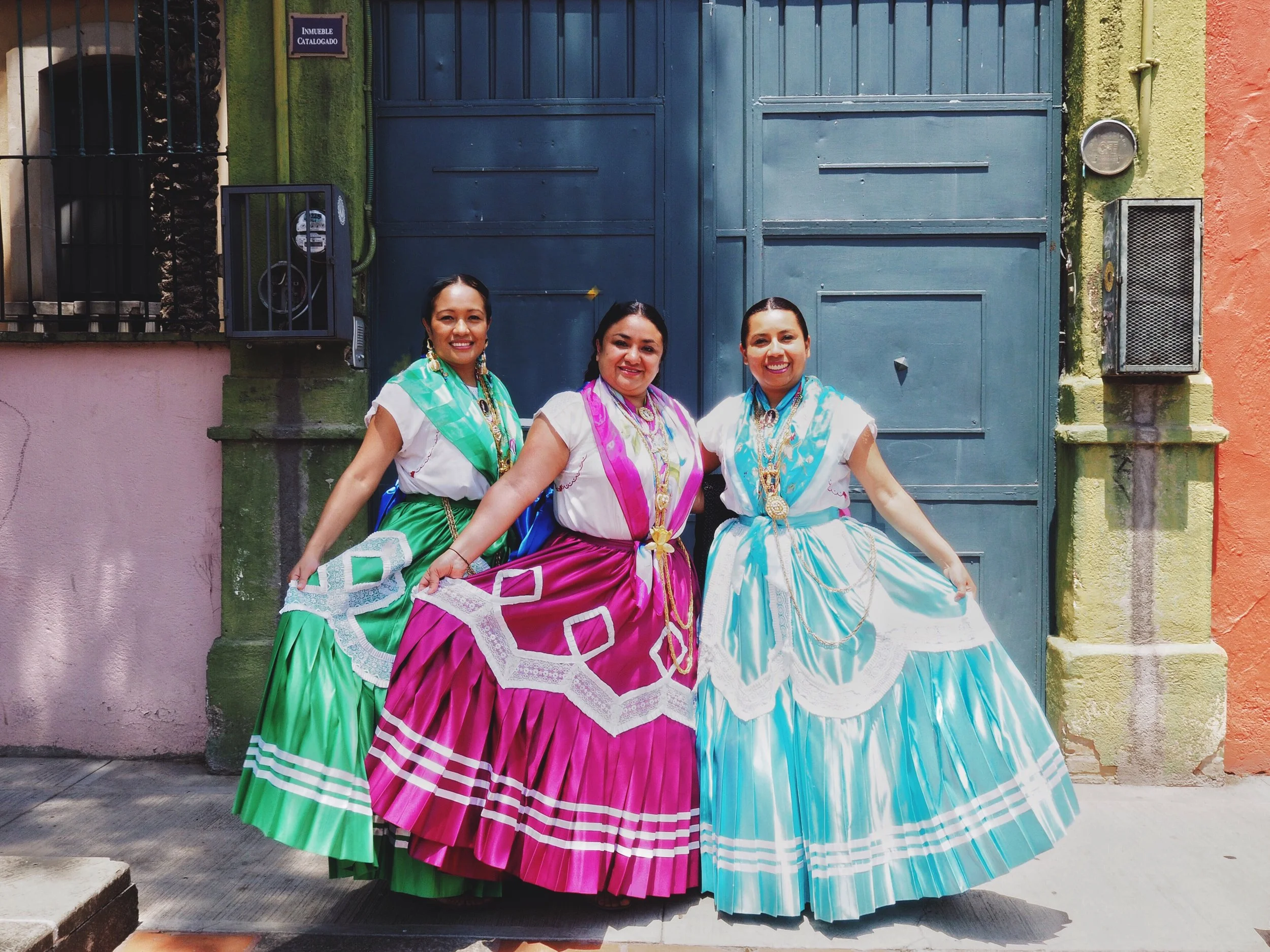 Dancers in Oaxaca City