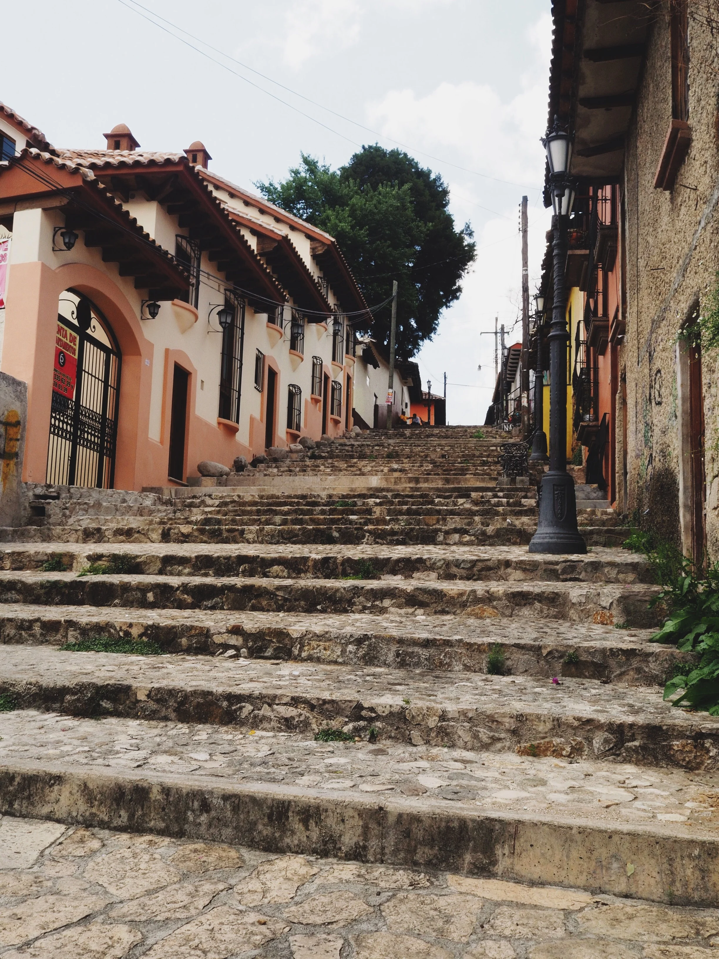 Streets and stairways of San Cristóbal