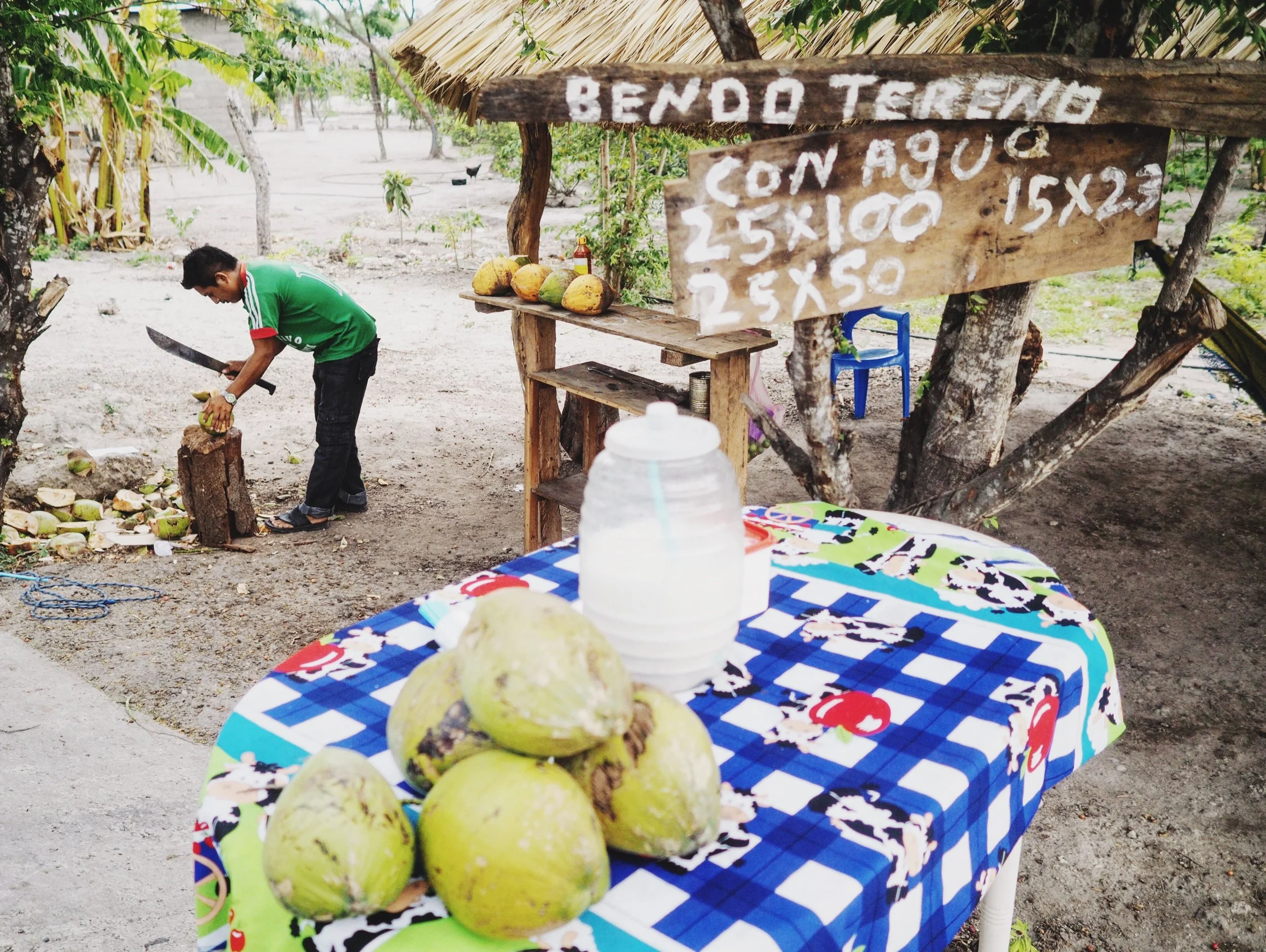 Cocos fríos - we had two each