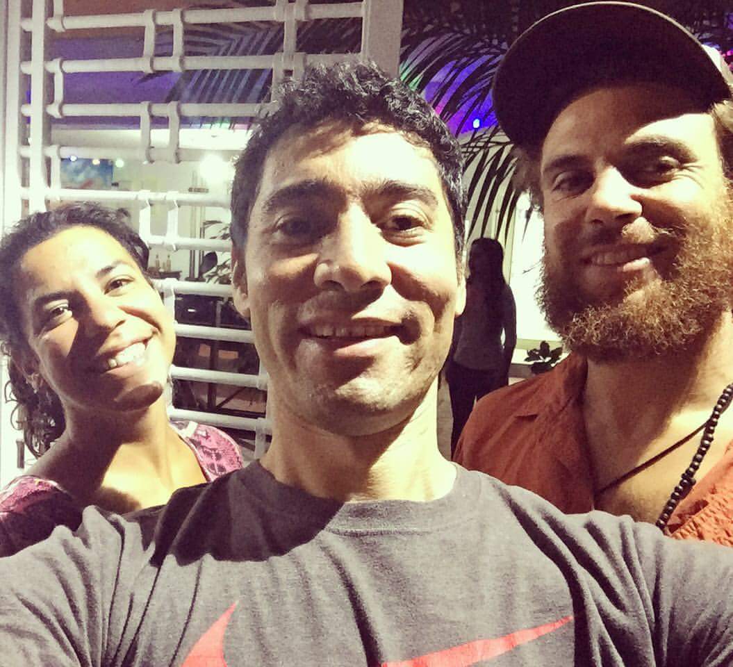 The cariños with Paco, our host in Panama City!