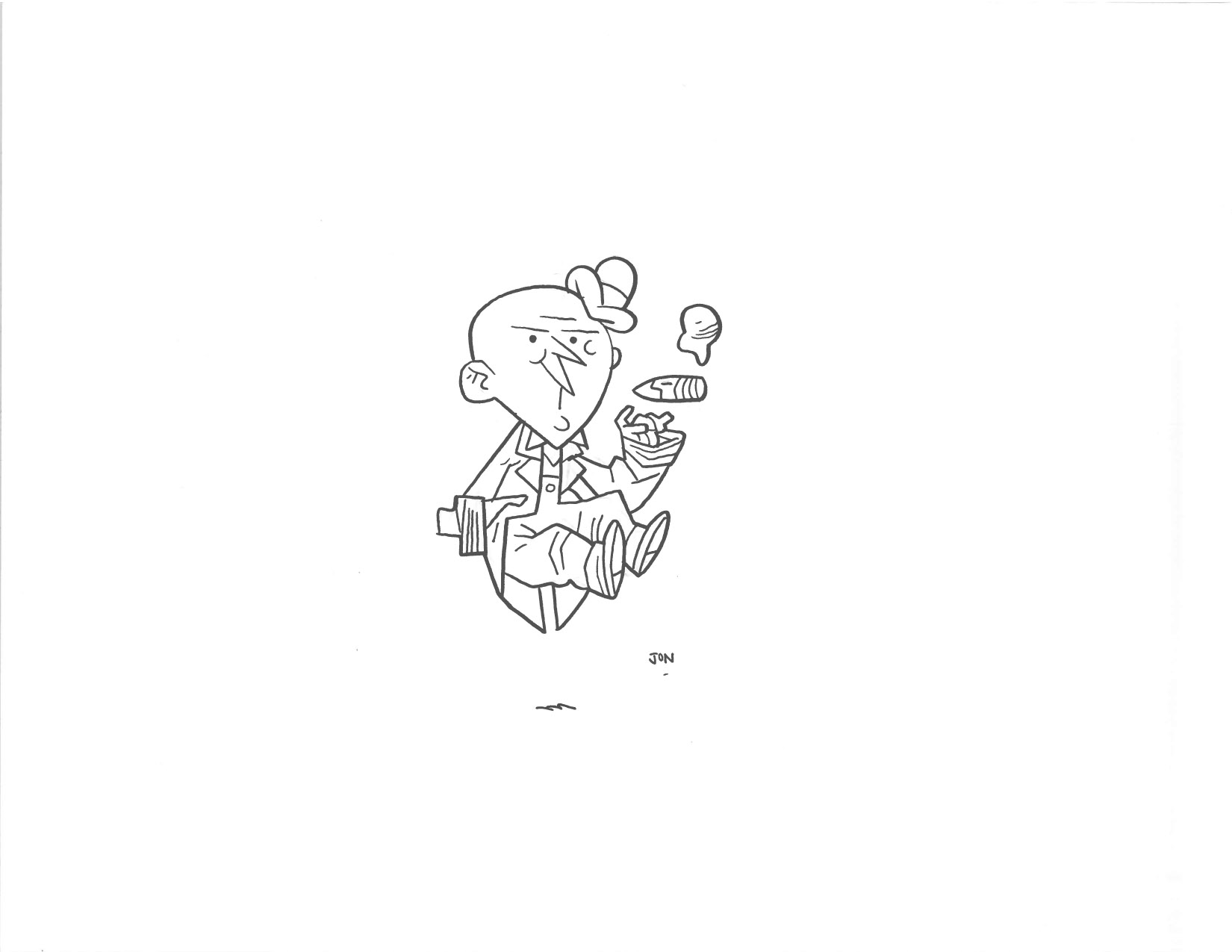 GOLDEN AGE MXYZTPLK - $40 Original Illustration / 8.5 x 11 Cardstock