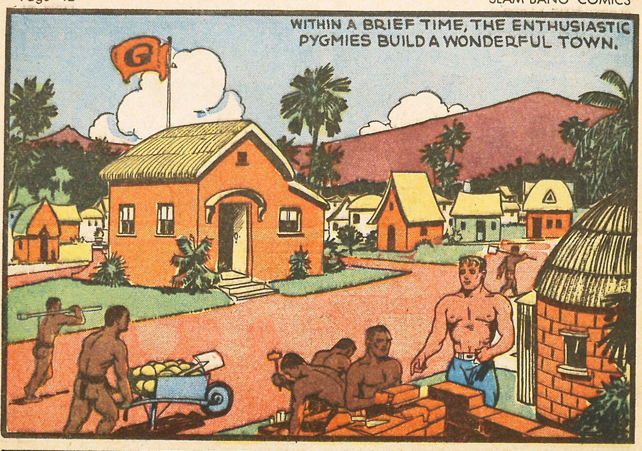 The Jungle King’s gated community.