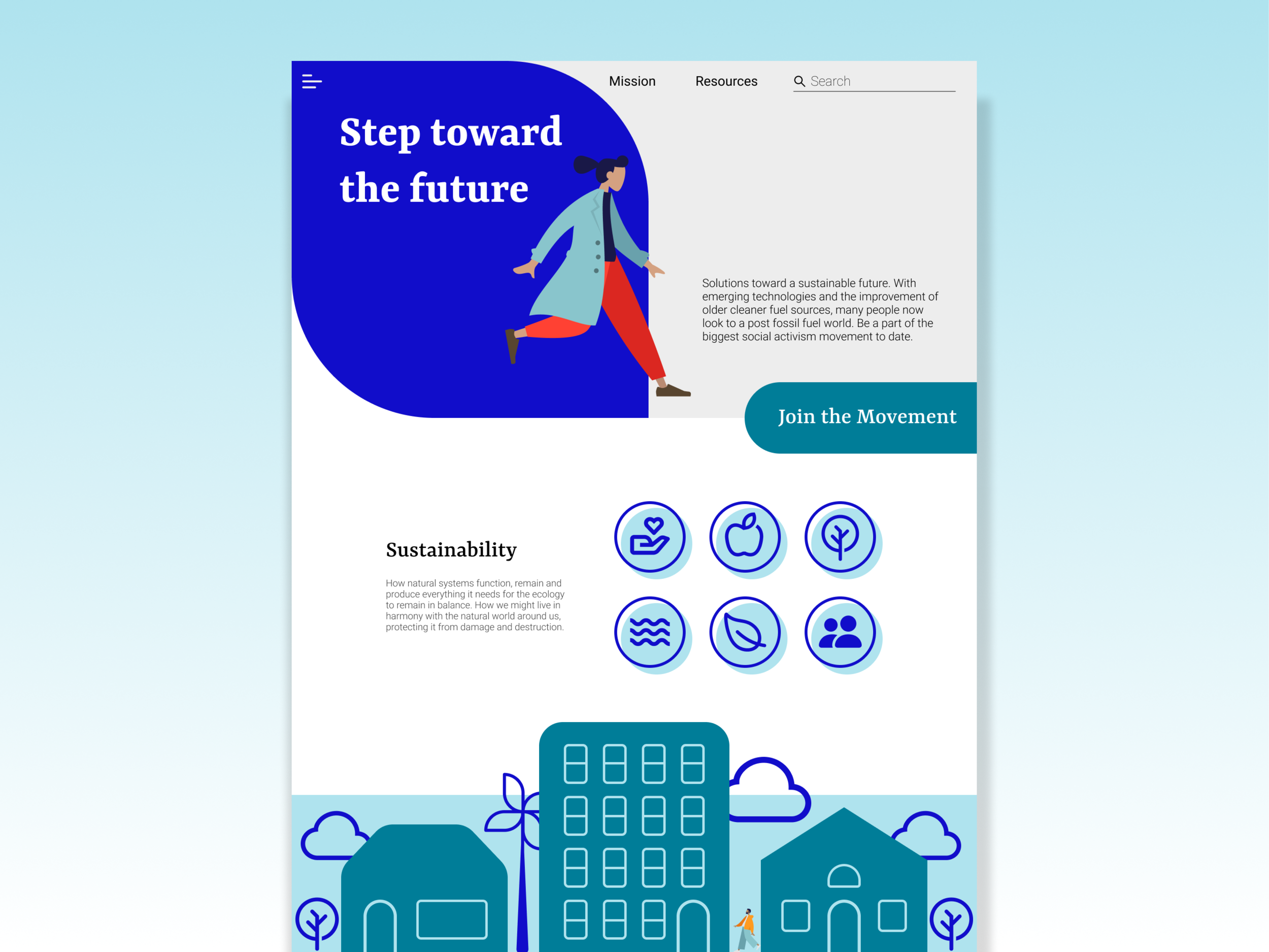 Sustainability Activism Website