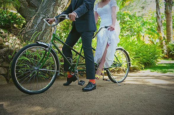  Andi and Shawn have a thing for tandem bicycles