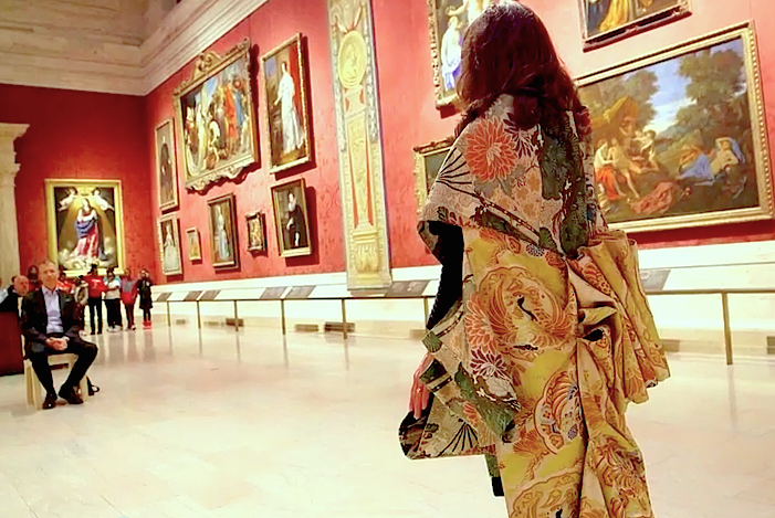 'Transformation Cloak' for 'Sonic Blossom', Museum of Fine Arts, Boston, permanent collection.