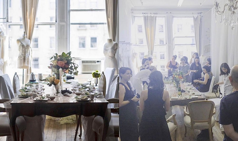 An event I produced and held at my Soho NY atelier with influential #girlboss bloggers and authors.