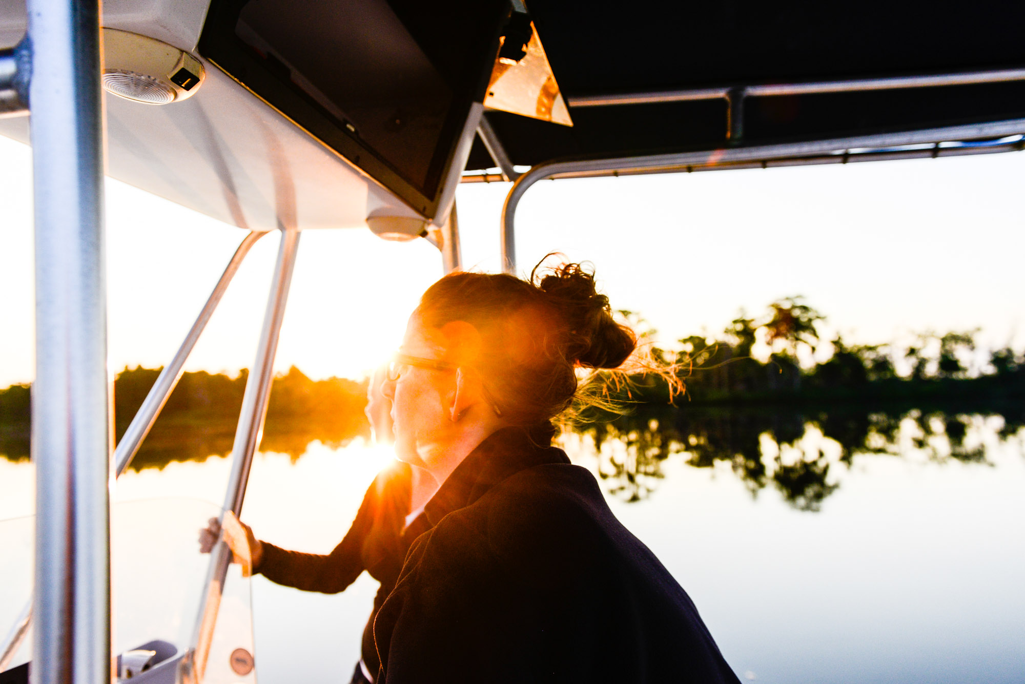 Sunrise on the river