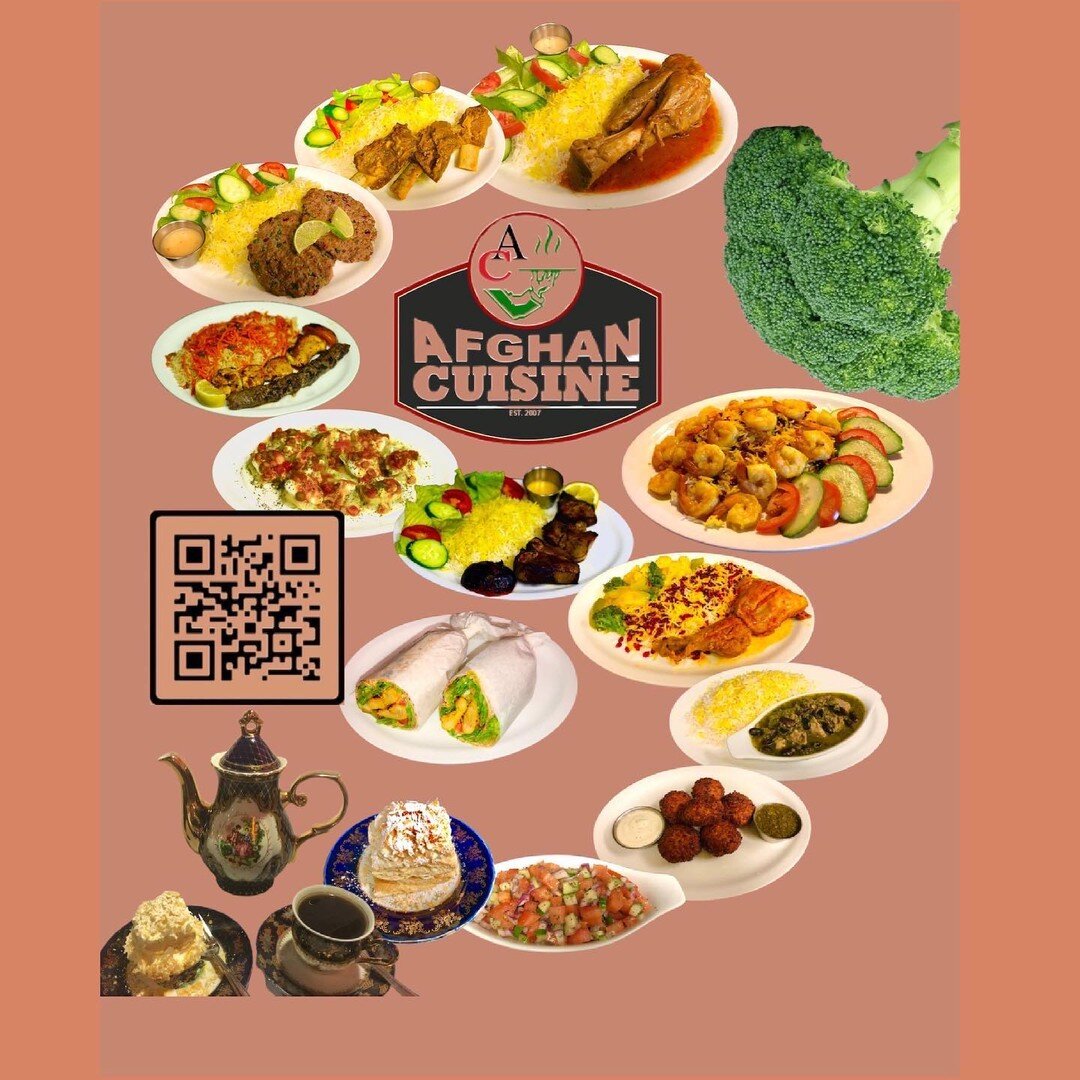 Afghan Cuisine is reopening its doors just in time for summer!! come in and enjoy one of our savoury meals with a cup of our aromatic special cardamom tea and cool down afterwards with a bowl of our signature artisanal Saffron Ice cream or a glass of