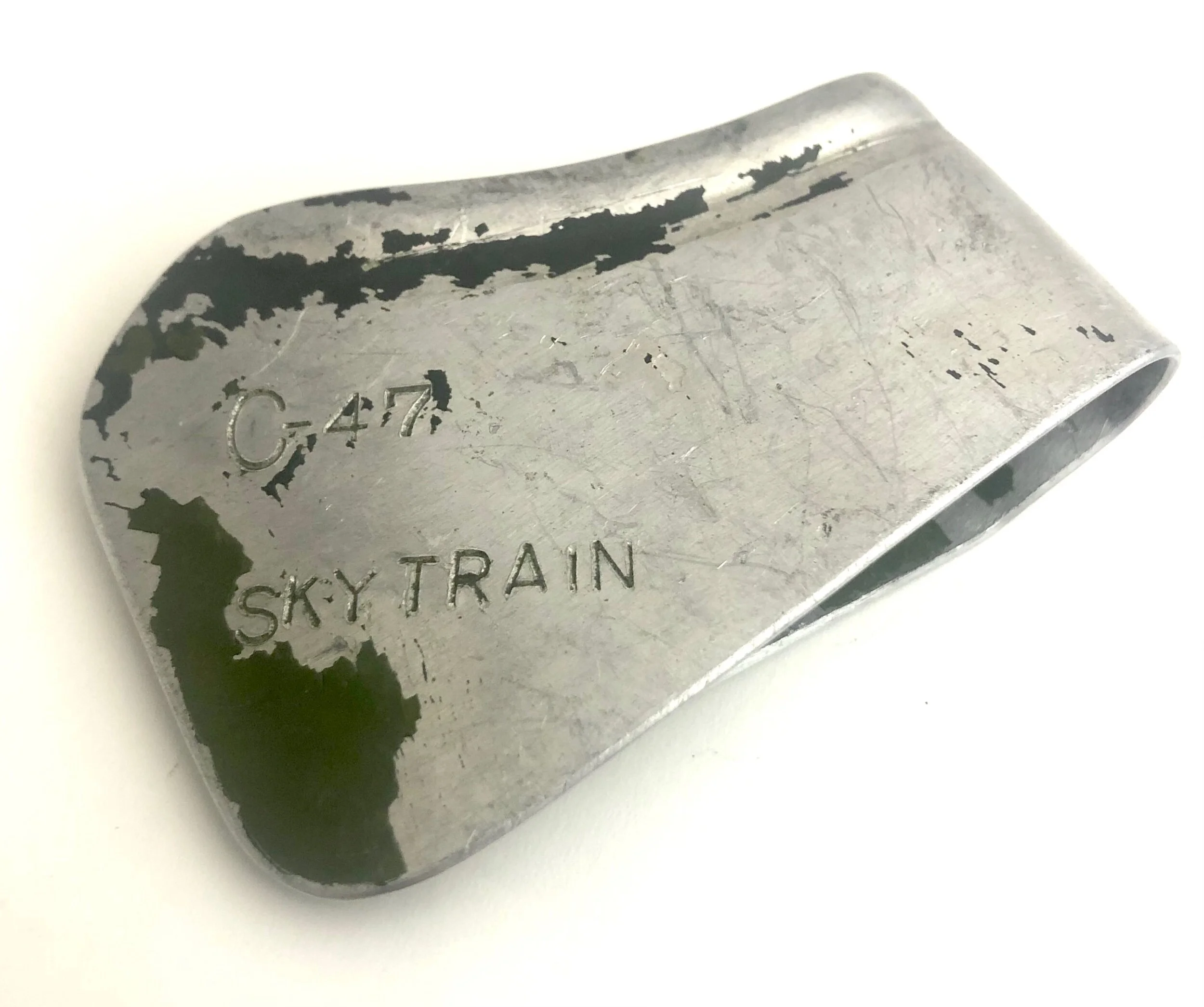 C-47 Skytrain - Money Clip - Aluminum