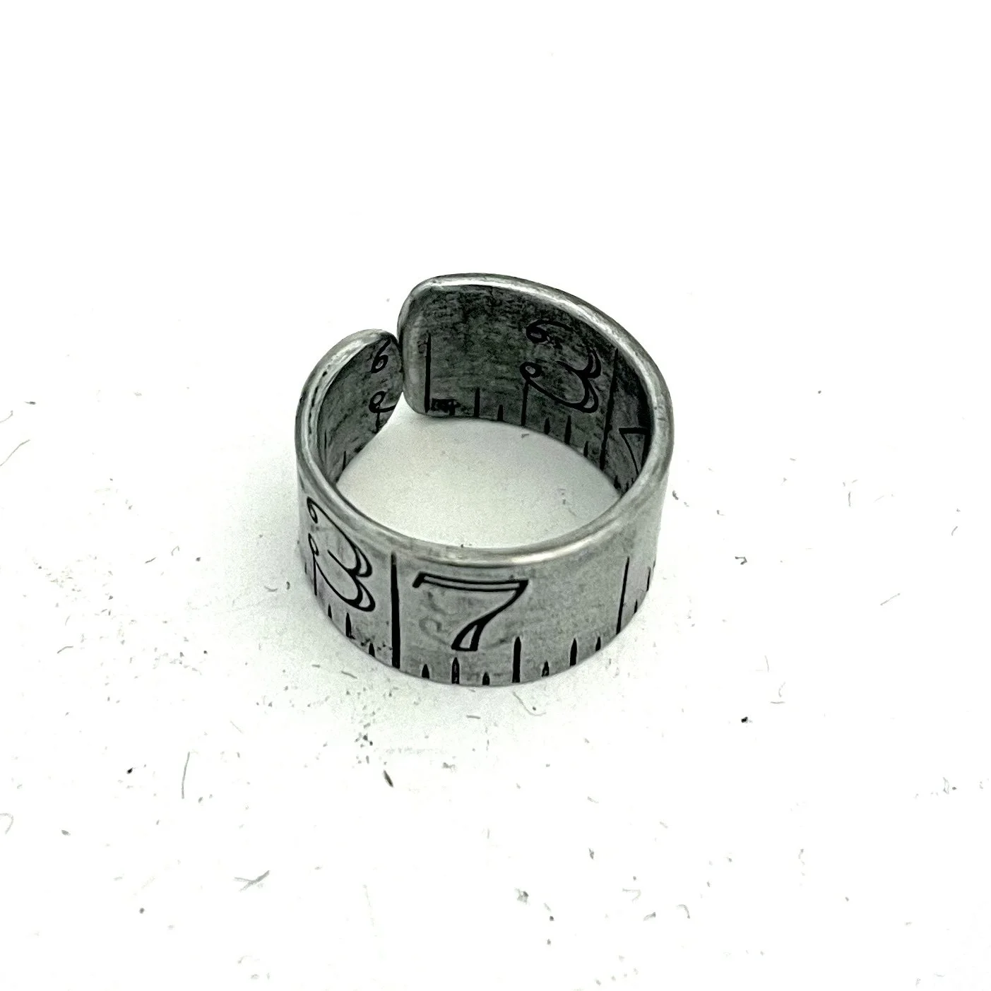 Ruler Ring, size 8