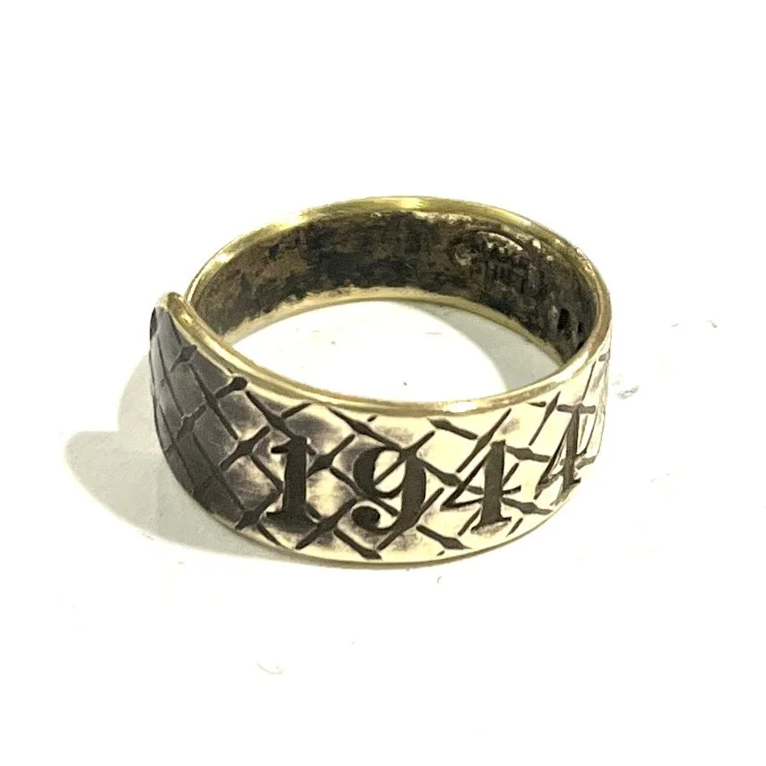 WWII Shell Casing Ring - 1944 - size 8