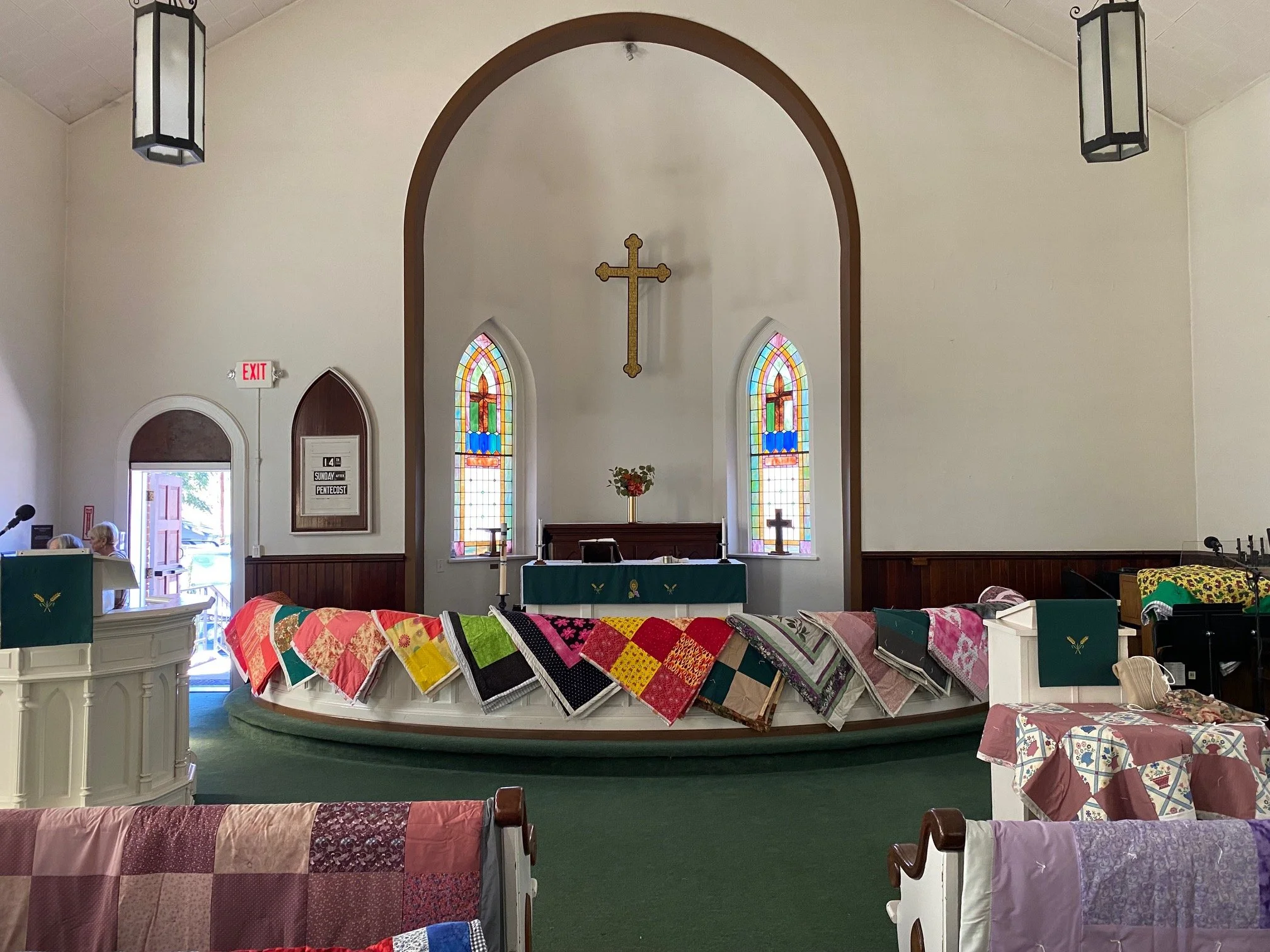 Blessing of the quilts and Personal Care Kits