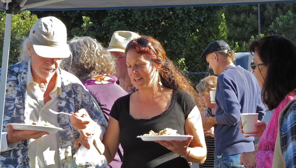 Iris with Ted & Loretta, long-time volunteers