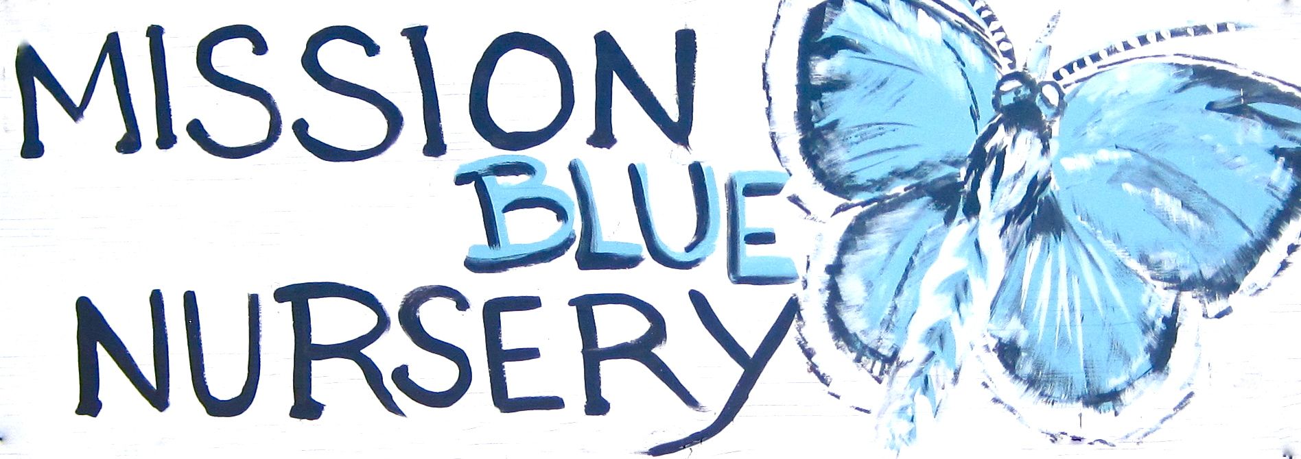 Nursery Sign Painted by LInda Salmon