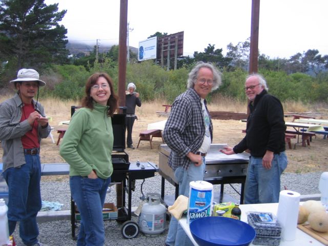 FIRST - pancake breakfast at MBN - August 2009
