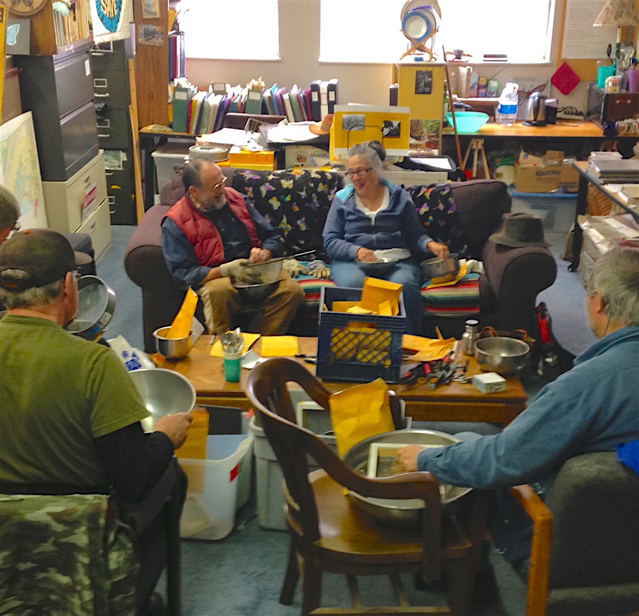 Seed processing at the office - oh boy!