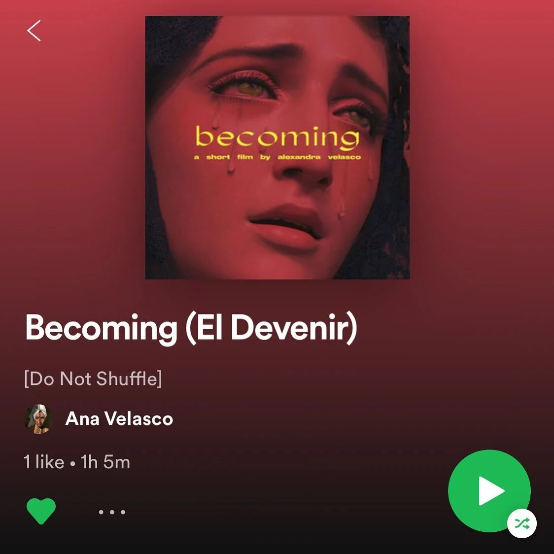 ⚡️NEW PERK⚡️secret Spotify playlist by our own music supervisor Ana Velasco @universal_ugly | go to our @seedandspark page to get it! LINK IN BIO &mdash; contribute $5 +