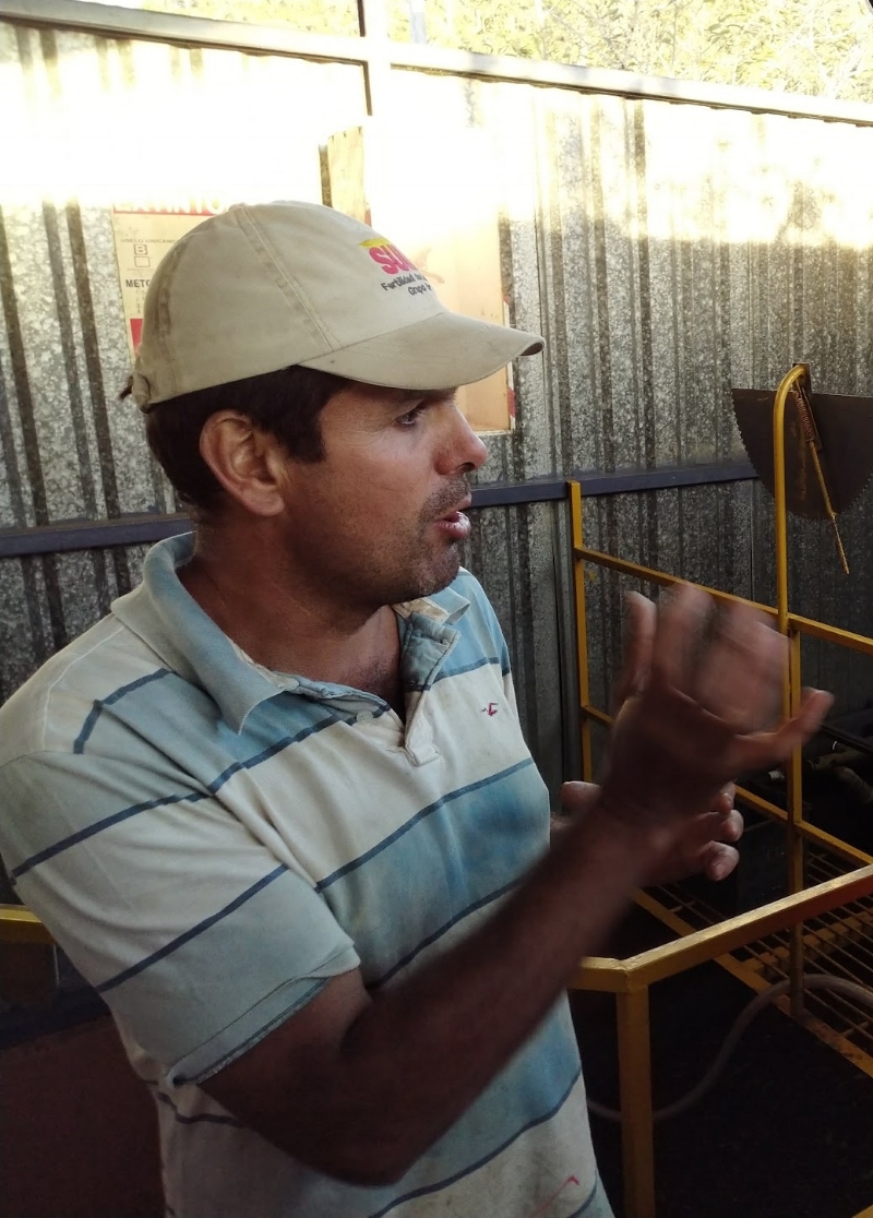 Luis Alberto Monge Urena. One of Costa Rica's most respected coffee producers.
