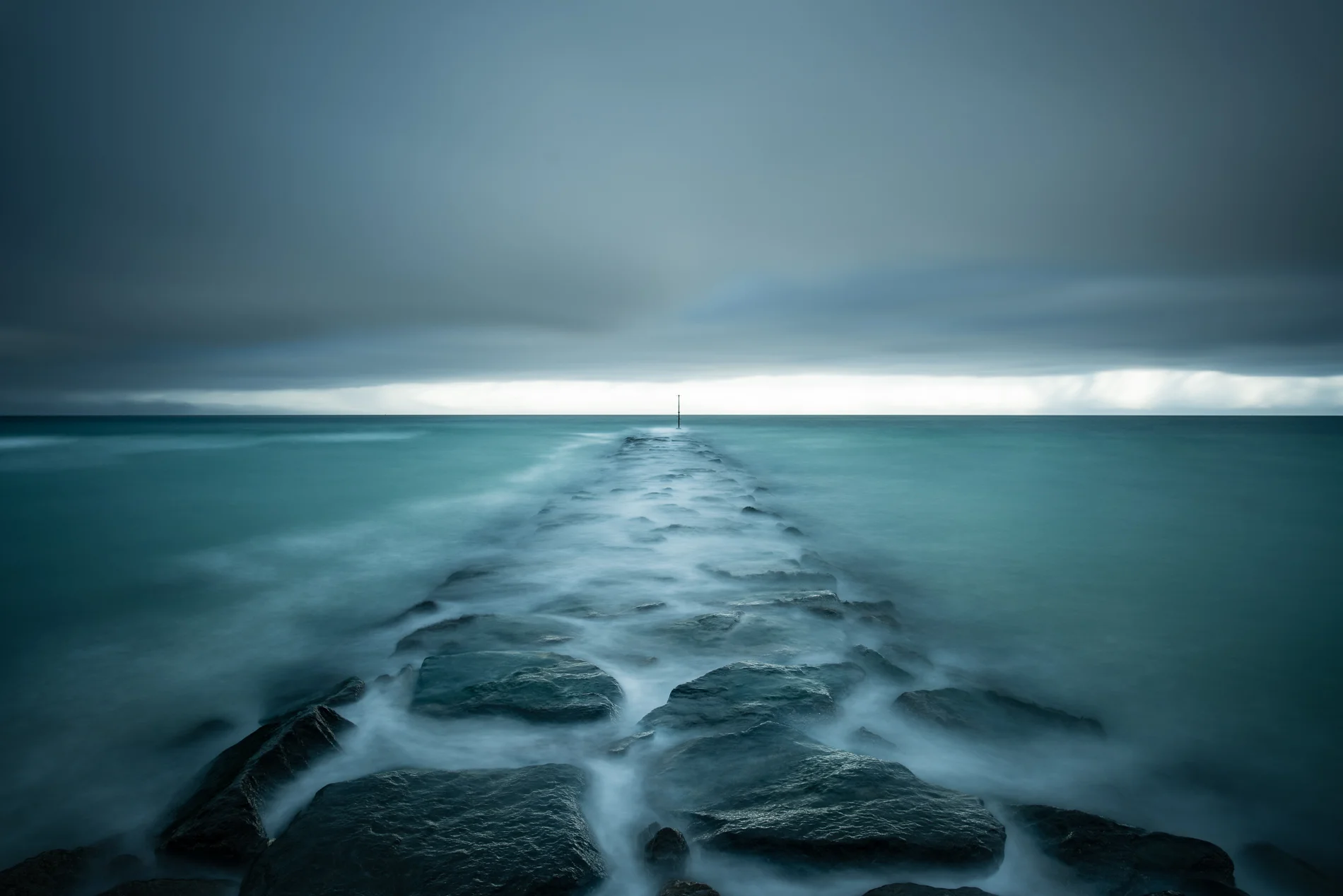 Oak Bluffs Jetty, by Alison Shaw