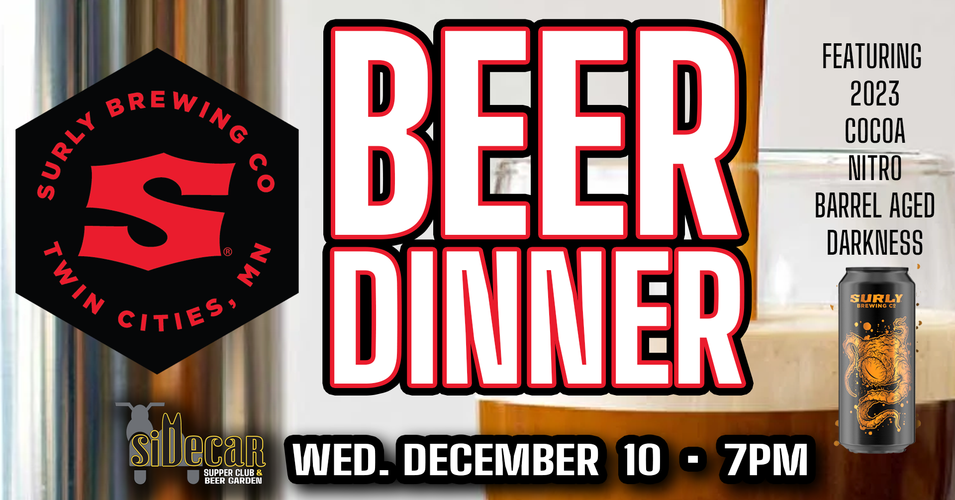 Surly Beer Dinner