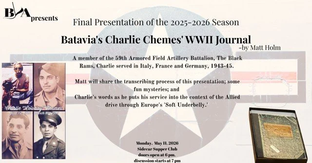 Batavia Lyceum Association Presents...
