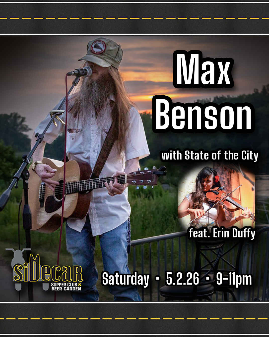 Max Benson &amp; State of the City