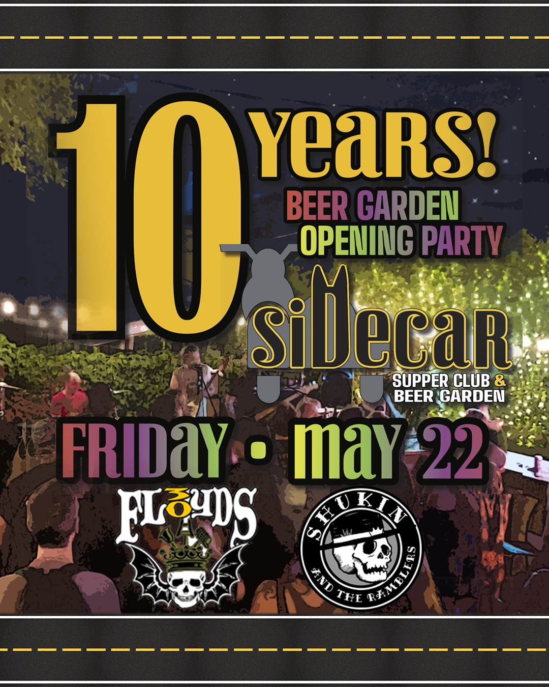 10 Year Beer Garden Opening - Shukin &amp; the Ramblers