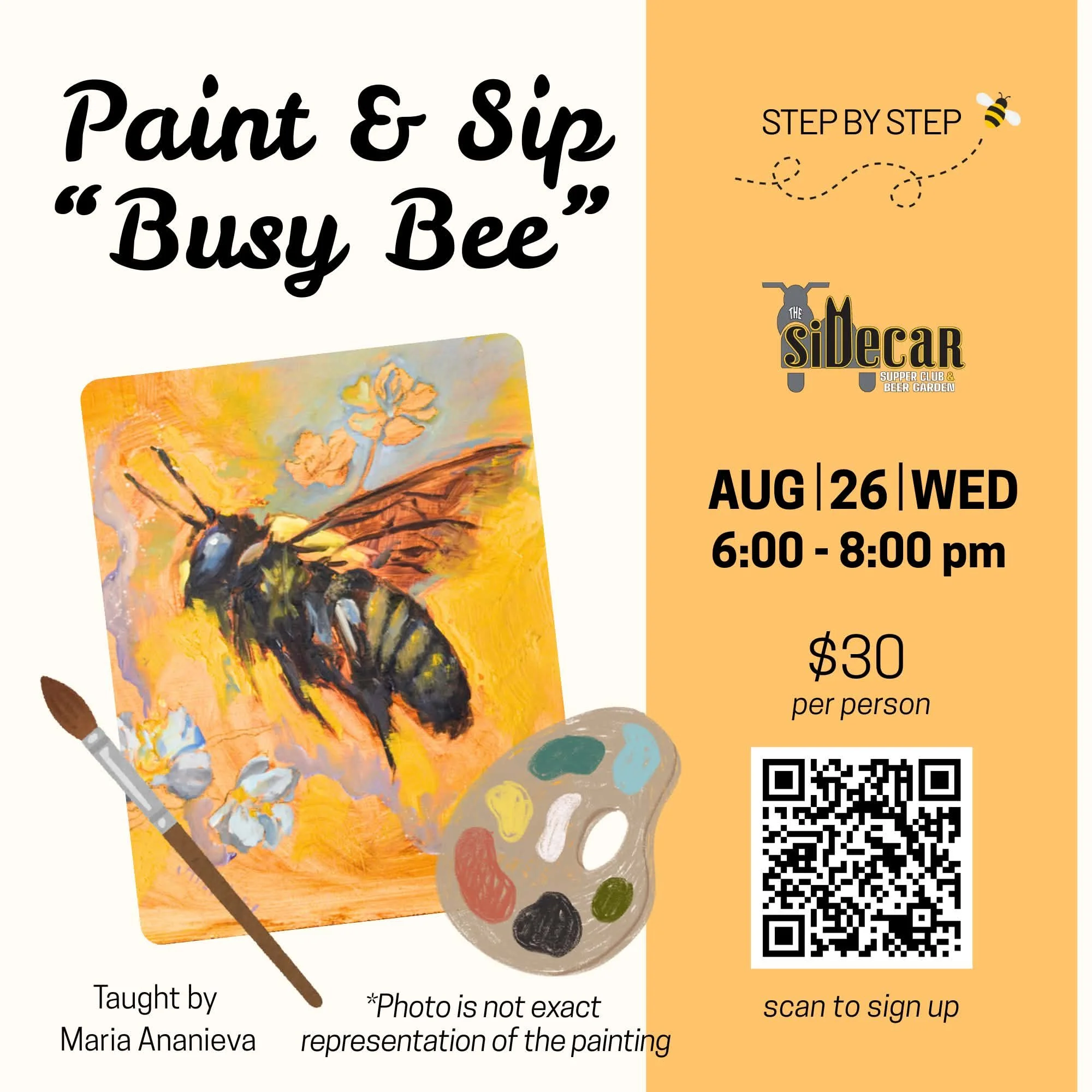 Paint N Sip with Maria Ananieva