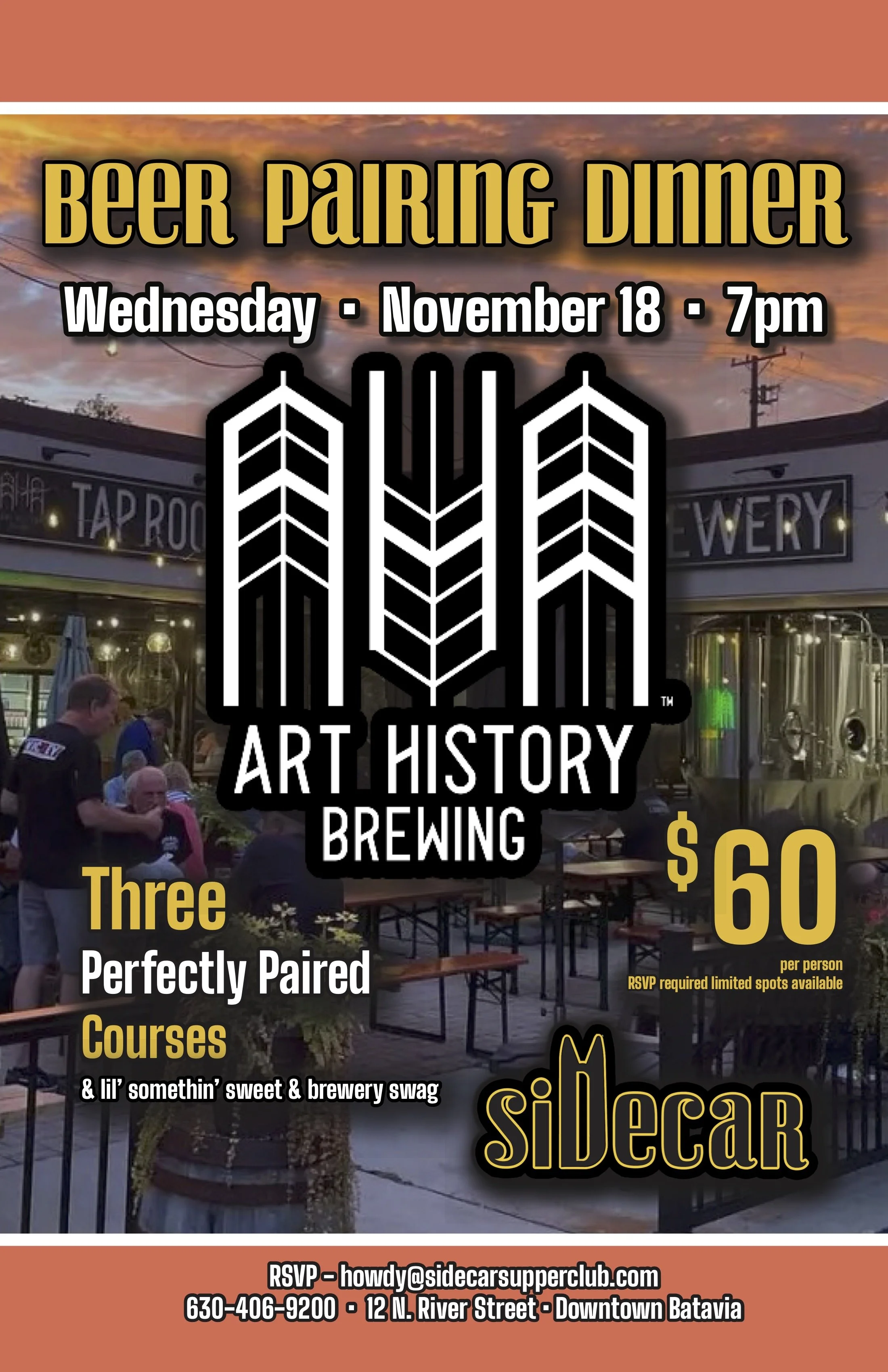 Art History Beer Dinner