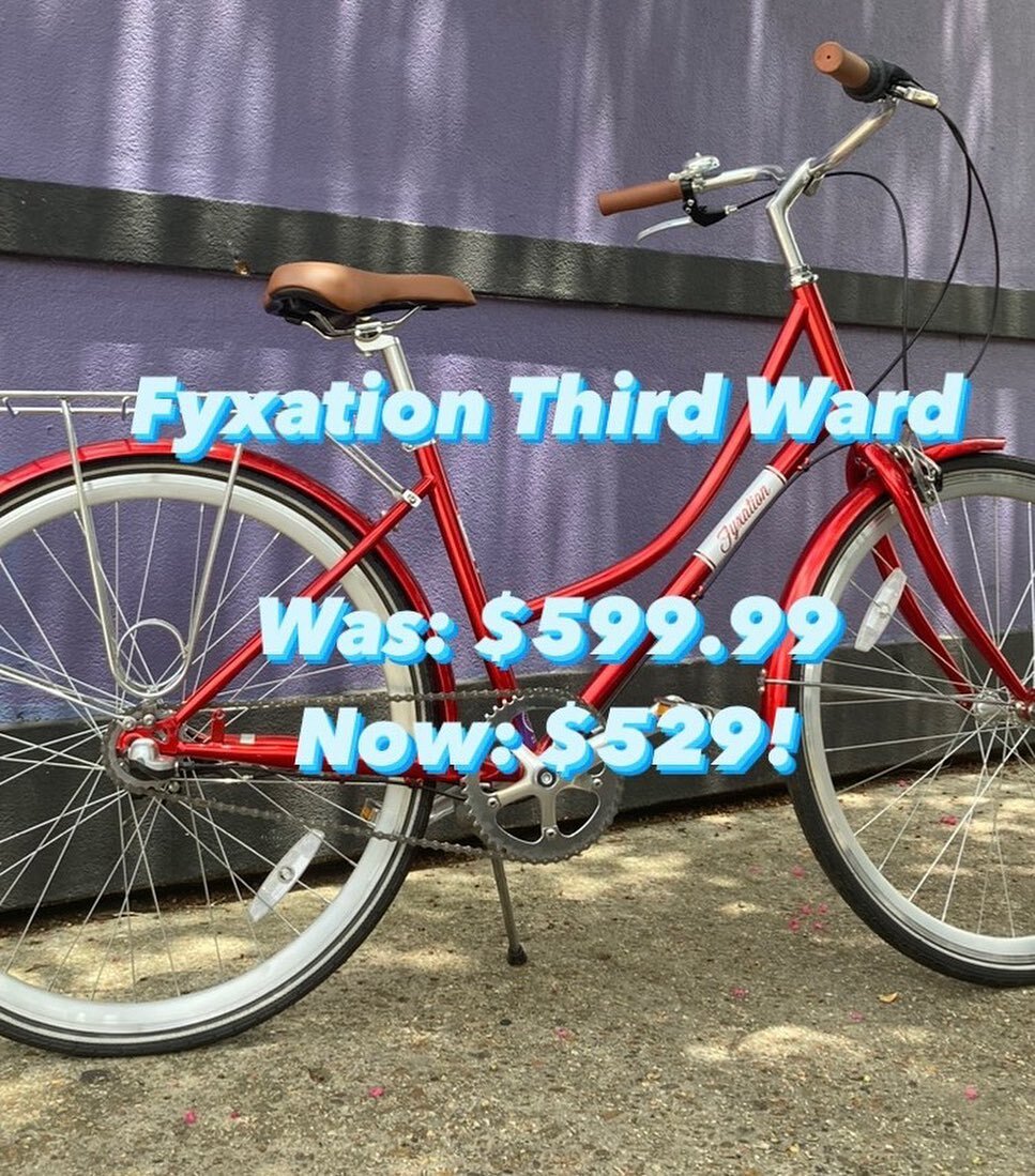 If you missed our summer sale, do not fret! Our prices are&hellip; falling (hehe)&hellip; with the temperatures! Check out what we have available in store today!
.
.
.
.
.
#neworleans #nola #bikes #bikeshop #marigny #fairdale #fyxation #fairdalebikes