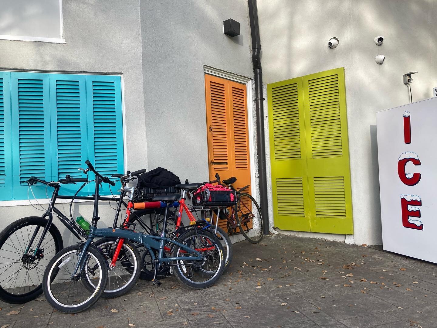 What a great Mardi Gras season! We are back to normal hours- bring us the carnage; we&rsquo;re ready for it 💜
.
.
.
.
#bike #bikes #bikeshop #neworleans #nola #ice #cool #marigny #foldingbike #minivelo #fairdaleweekender #fujidelrey #lanadelrey #fun