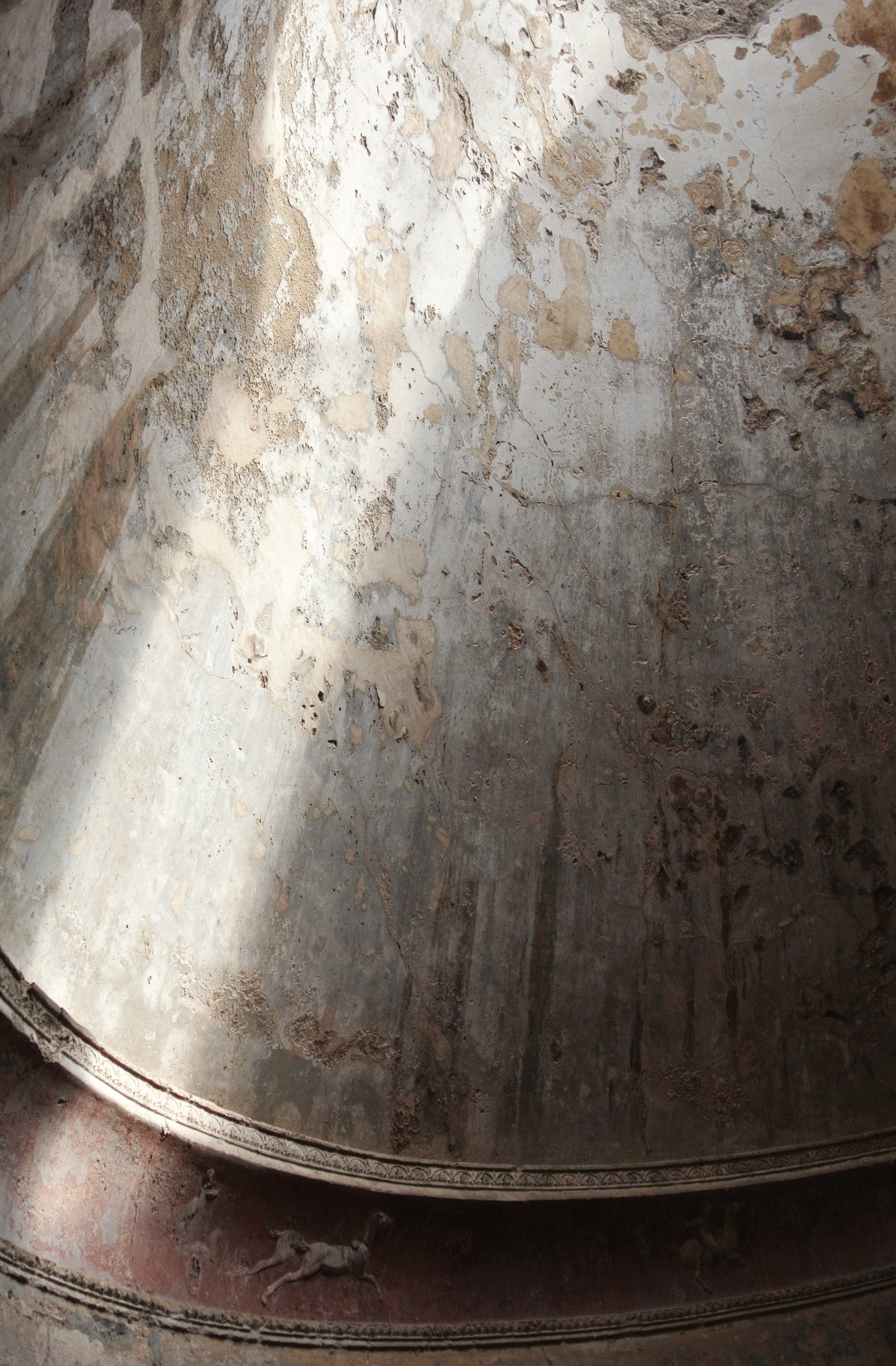 internal dome of one of the baths
