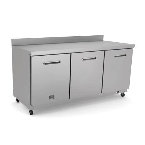 Kelvinator KCHUCWT72R 72″ 3 Door Worktop Refrigerator