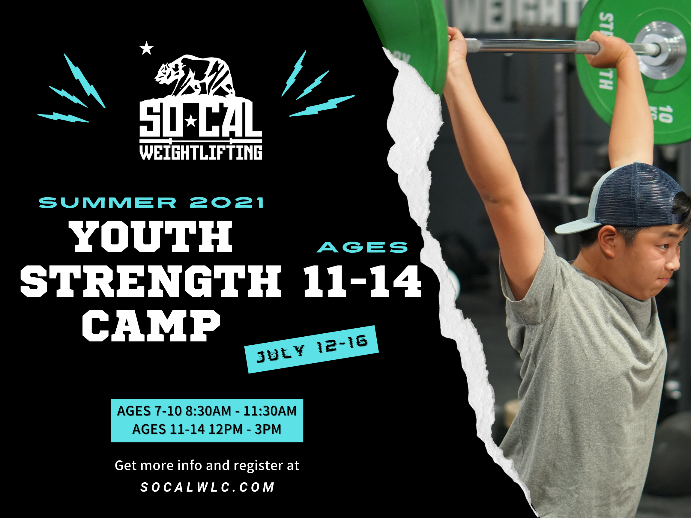 2021 Youth Strength Camp Ages 11-14