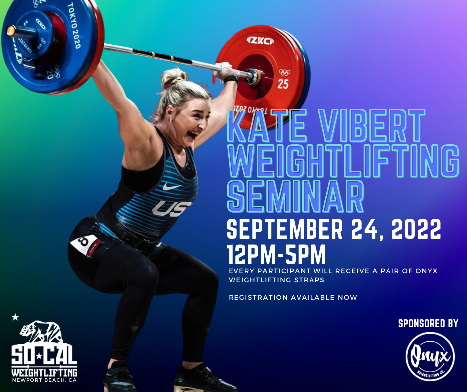 Kate Vibert Weightlifting SoCal Weightlifting