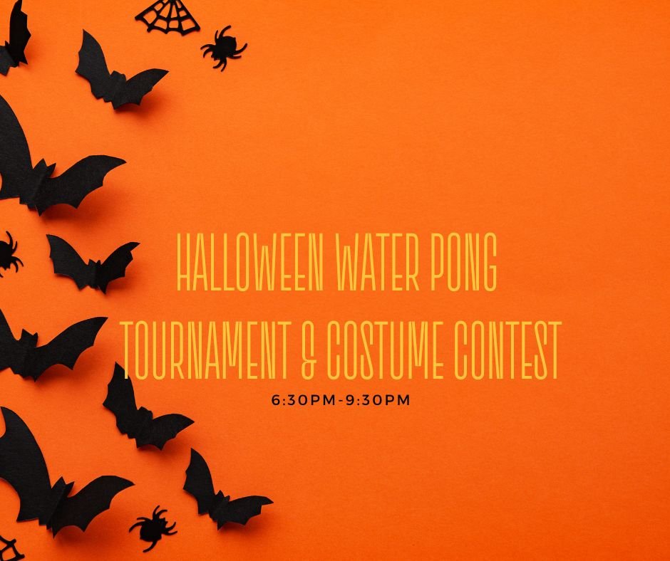 Halloween Water Pong Tournament &amp; Costume Contest