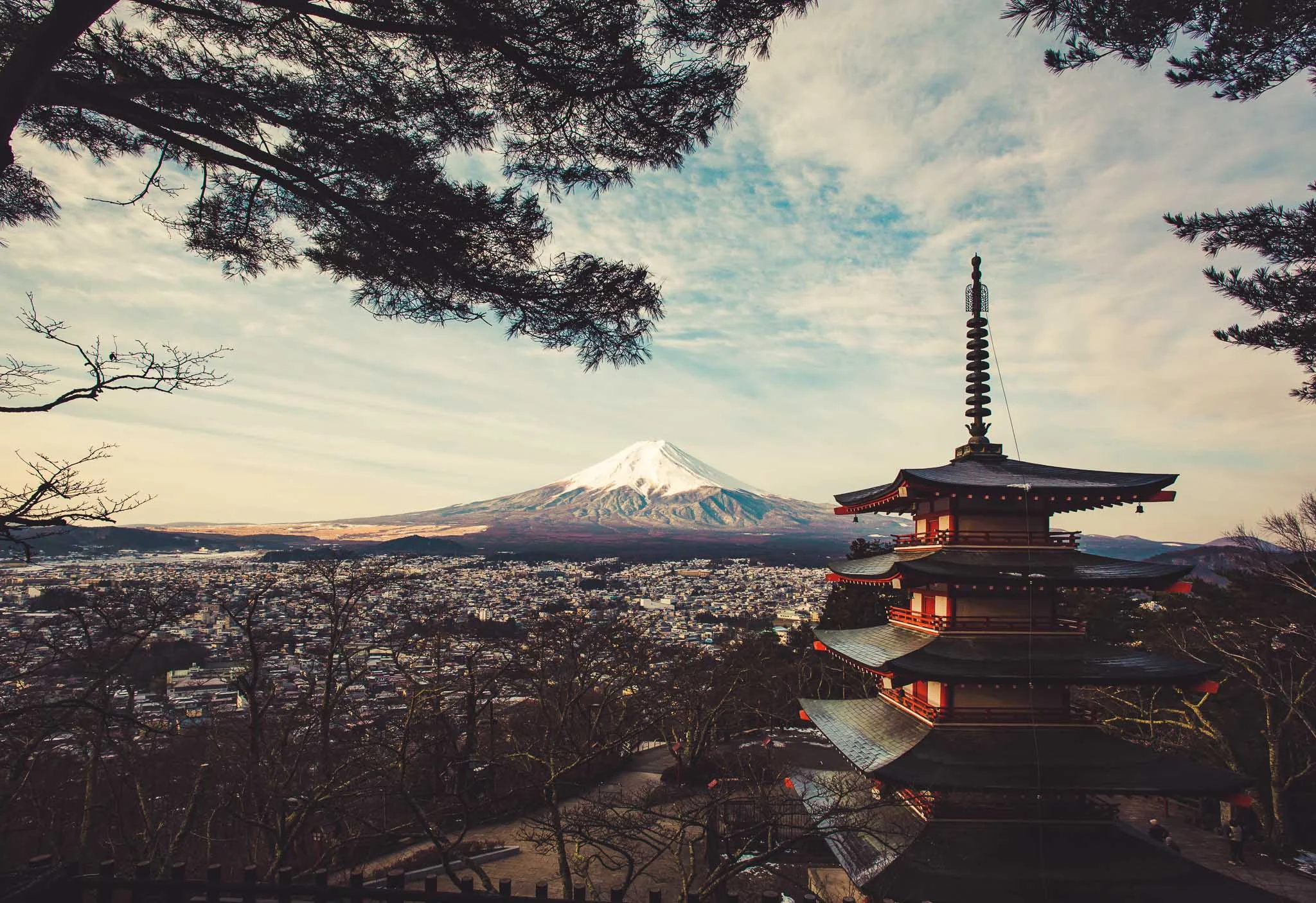 Chureito Pagoda Mt. Fuji
