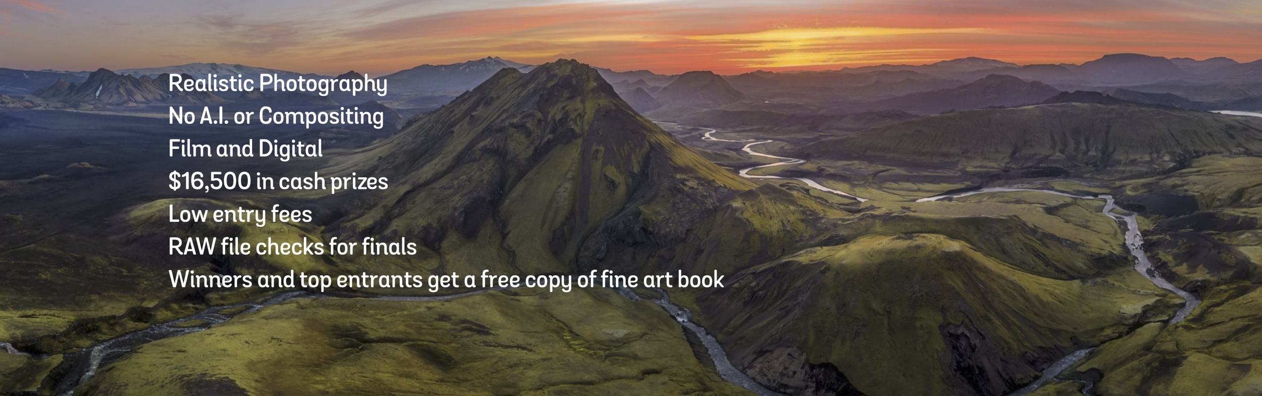 Natural Landscape Photography Awards.