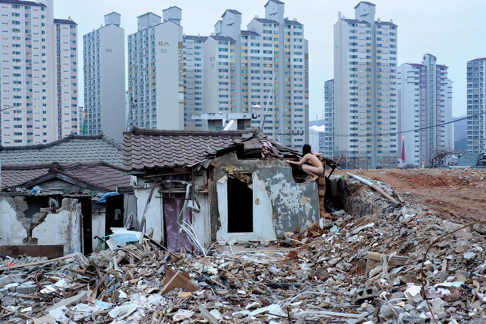 Demolition Zone, Moraenae, Seoul, Korea 