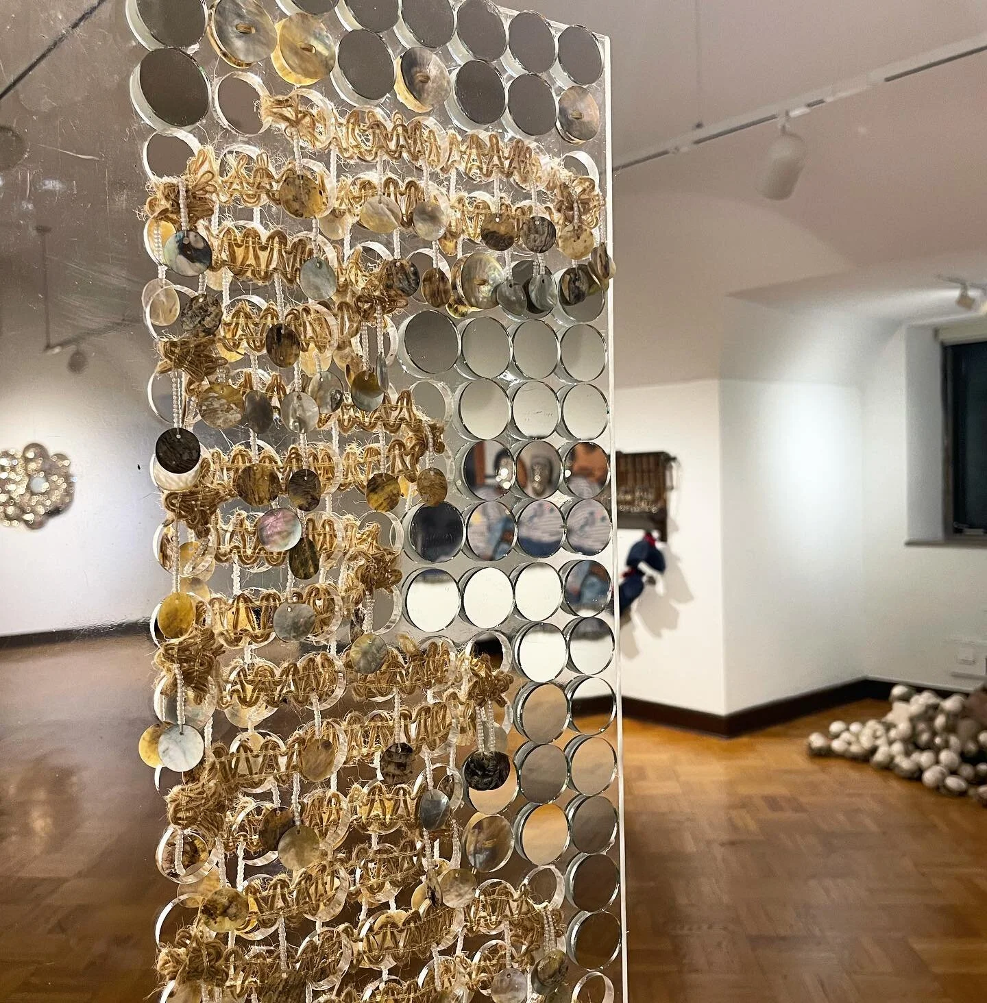 Thank you to everyone who came out to see Semine Ab Aetherio last night! Special thanks to @jennaleighrichards for the opportunity and to my village/install team for the support in the final hours! I truly couldn&rsquo;t have done this without y&rsqu