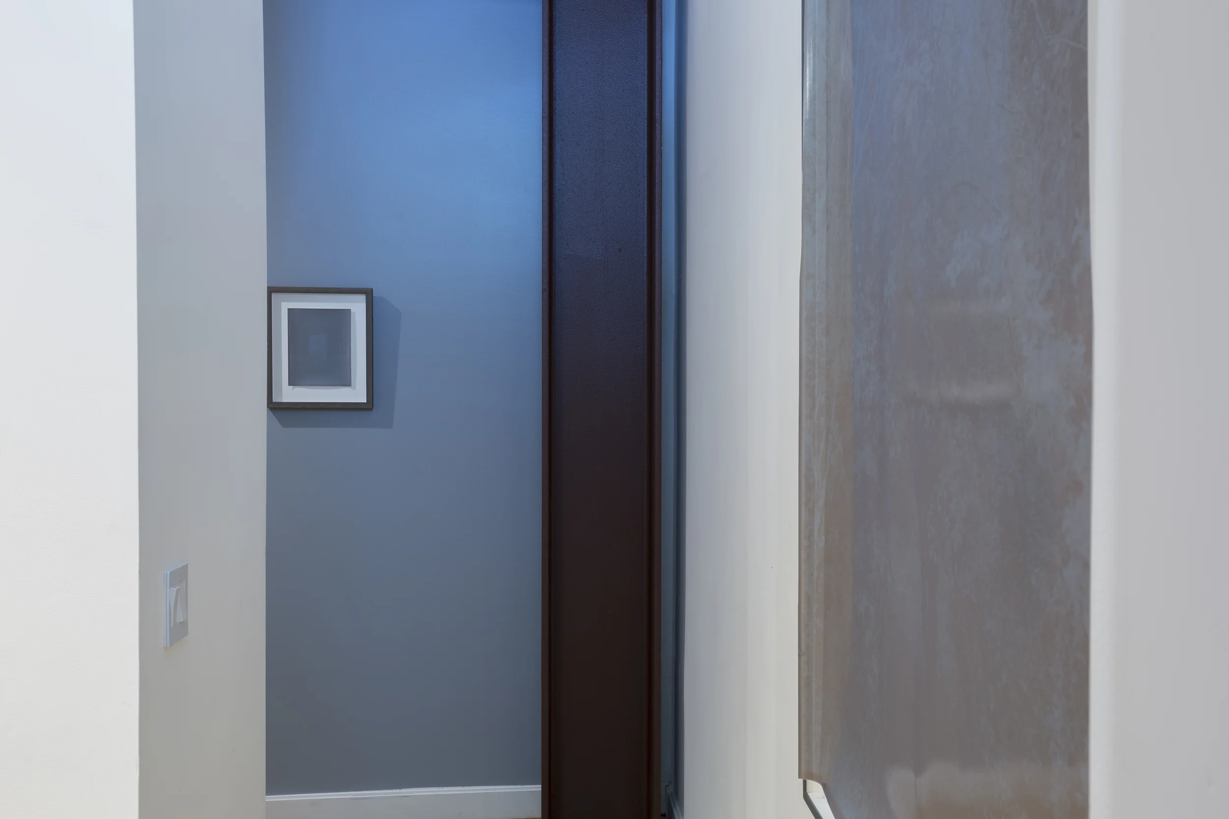 Detail view of Imperceptibly and Slowly Opening exhibition at Sector 2337 in Chicago, 2015.