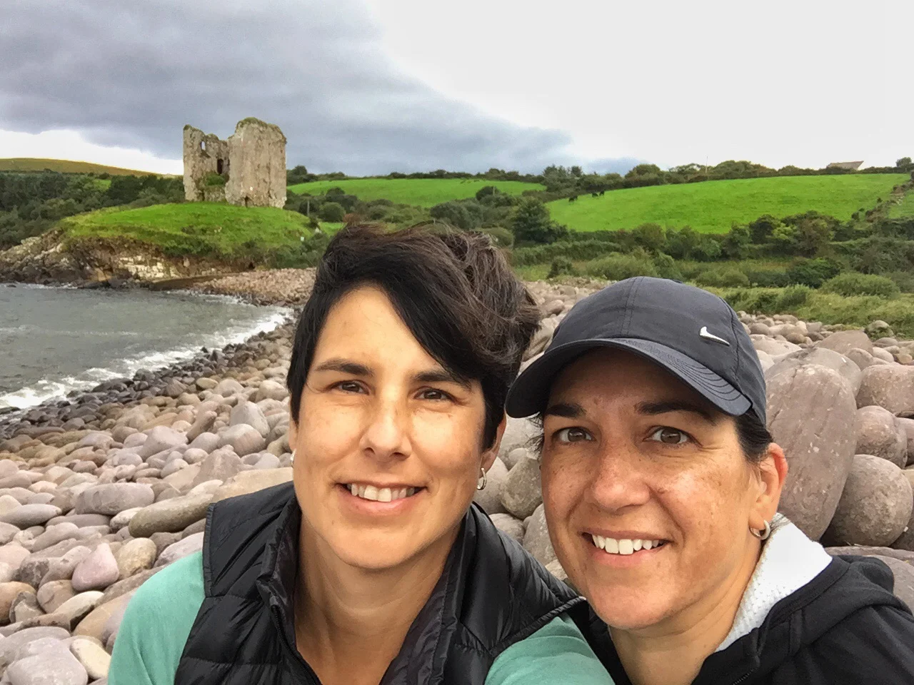 Stony Beach and Minard Castle