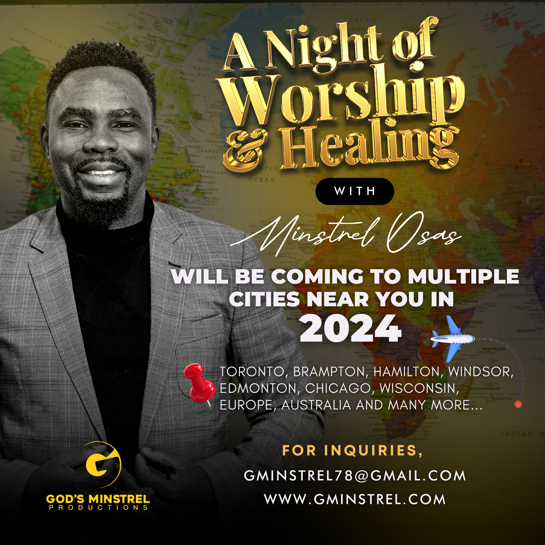 Night Of Worship And Healing Tour