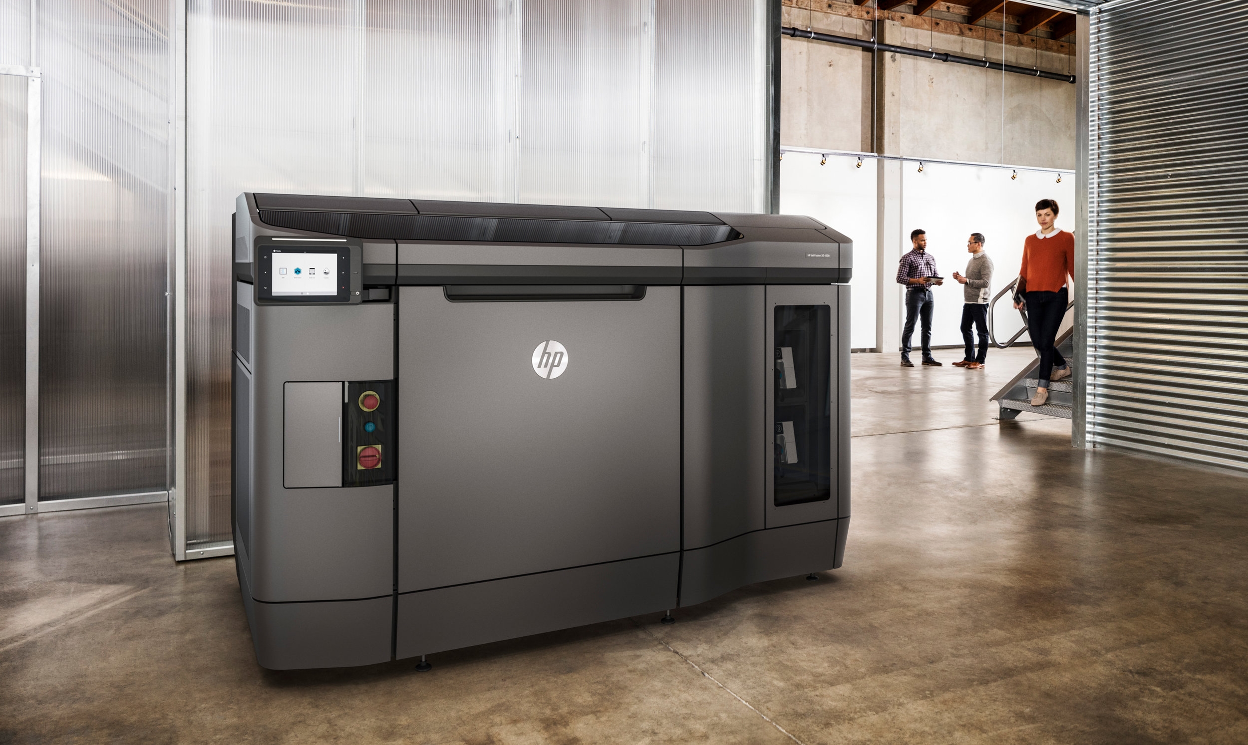 HP 3D Printing Renders