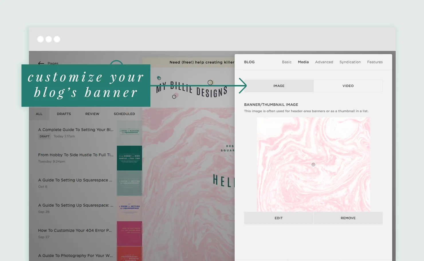 A Complete Guide To Setting Your Blog Up In Squarespace My